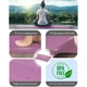 Килимок для йоги PowerPlay 4010 PVC Yoga Mat 173 x 61 x 0.6 см Рожевий (PP_4010_Rose_(173*0,6)) - зображення 2