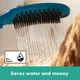 Душевая лейка HANSGROHE DogShower с кнопкой 63мм пластик синяя 26640540 - изображение 7