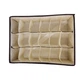 Коробка-органайзер Stenson для белья 32 х 24 х 12 см Бежевый (TD00562 beige) - изображение 4