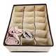 Коробка-органайзер Stenson для белья 32 х 24 х 12 см Бежевый (TD00562 beige) - изображение 5