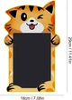 Планшет дитячий 8.5" LCD дошка для малювання Writing Tablet Cat Yellow - изображение 5