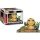 Фигурка Funko Pop Фанко Поп Return of the Jedi 40th Jabba w/salacious&nbsp;Звёздные войны Джабба Хатт 15 см JW 611 - изображение 3