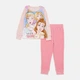 Детская теплая пижама для девочки Disney Princes DIS P 52 04 A041 W POLAR 92 см Розовая (5904009173169) - изображение 1