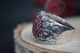 Серебряное кольцо Букет роз (3827) 19.5 - изображение 2
