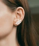 Срібні сережки листочки (АРТ. №645) Dadiverin Jewelry - зображення 2