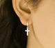 Сережки з хрестиками зі срібла 925 (АРТ. №6046) Dadiverin Jewelry - изображение 2