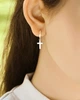 Сережки з хрестиками зі срібла 925 (АРТ. №6046) Dadiverin Jewelry - изображение 3