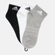Набор женских носков Adidas T Spw Ank IC1283 37-39 3 пары Medium Grey Heather (4066746290651) - изображение 1