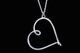 Кулон "Серце" з ланцюжком 50 см. Срібло 925°. (АРТ. №270/50) Dadiverin Jewelry - зображення 2