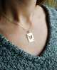 Срібний кулон у вигляді карти з метеликом і сердечками (АРТ. №272) Dadiverin Jewelry - зображення 1