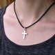 Хрестик класичний зі срібла 925 з гладкою поверхнею (АРТ. №402) Dadiverin Jewelry - изображение 1