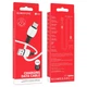 Кабель BOROFONE BX84 Rise USB - Micro USB (2.4A) (1M) Білий - изображение 2