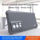 Защитный чехол IMAK Airbag Sand Case для Xiaomi Poco F5 Pro / Redmi K60 / Redmi K60 Pro - Black - изображение 5