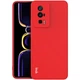 Силиконовый (TPU) чехол IMAK UC-4 Series для Xiaomi Poco F5 Pro / Redmi K60 / Redmi K60 Pro - Red - изображение 2