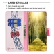 Чохол з малюнком Deexe Color Wallet для Xiaomi Poco F5 Pro / Redmi K60 / Redmi K60 Pro - Giraffe - зображення 6