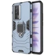 Захисний чохол Deexe Hybrid Case для Xiaomi Poco F5 Pro / Redmi K60 / Redmi K60 Pro - Blue - зображення 2