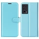 Классический чехол-книжка Deexe Book Type для Xiaomi Poco F5 Pro / Redmi K60 / Redmi K60 Pro - Blue - изображение 1