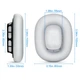 Амбушюры New Bee NB-AF05 White для Apple Airpods Max - изображение 3