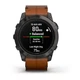 Смарт-часы GARMIN Epix Pro (Gen 2) Sapphire 51mm Carbon Grey DLC Titanium with Chestnut Leather Band (010-02804-30/31) - изображение 3