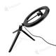 Кільцева лампа 26 см Ring Fill Light з триногою кільцевою лампою для селфі лампа для тик струму (1012-1) - зображення 6