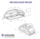 Вытяжка полновстраиваемая Minola HBI 5262 GR GLASS 700 LED - изображение 9