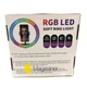 Кольцевая LED лампа RGB 33 см 15 цветовых схем SOFT RING LIGHT + Подарок Штатив 210 см + bluetooth пульт Набор для блогера - изображение 8