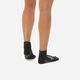 Носки мужские треккинговые короткие ASICS ICON RUN QUARTER SOCK 3013A867-001 43-46 Черный/Серый (4550456356610) - изображение 5