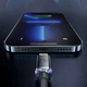Кабель Baseus Crystal Shine Series USB For Lightning (Apple) Быстрая зарядка 2.4A 1.2m Кабель для Айфона (CAJY000001) Black - изображение 3