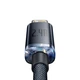 Кабель Baseus Crystal Shine Series USB For Lightning (Apple) Быстрая зарядка 2.4A 1.2m Кабель для Айфона (CAJY000001) Black - изображение 5