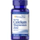 Комплекс мінералів для здоров'я кісток, імунної системи Puritan's Pride Calcium Magnesium zinc - 100caplets - зображення 1