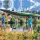 Надувная лодка-байдарка Challenger K2 Kayak двухместная Intex 68306 - изображение 7