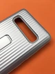 Чехол противоударный с подставкой Protective Rugged Standing Cover SM-G977 для Samsung Galaxy S10 5G (6.7") Silver - изображение 7
