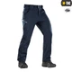 Брюки M-Tac Soft Shell Winter Dark Navy Blue S - изображение 3
