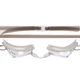 Очки для плавания стартовые Zelart Yingfa Fit 330AF White-Light Grey - изображение 3