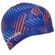 Шапочка для плавания силиконовая Yingfa Swimming Cap 0080 Deep Blue-Orange - изображение 2