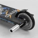 Трюковый самокат Best Scooter CRASH 37890 с рулевой системой HIC, колеса 110 мм + 2 пеги, Сине-желтый - изображение 7