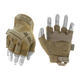 Перчатки тактические Mechanix Wear M-Pact Fingerless Gloves MFL-72 M Coyote (2000980594665) - изображение 5