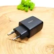 Сетевое зарядное устройство Baseus Compact Quick Charger 20W QC+PD(Type C+USB) Black - изображение 3
