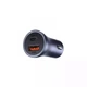 Автомобильное зарядное устройство Baseus Golden Contactor Pro Dual Quick Charger Car Charger U+C 40W USB For Type-C 5A 1.0m Dark Gray (759838) - изображение 2