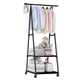 Передвижная напольная вешалка для одежды THE NEW COAT RACK Черный - изображение 1