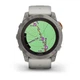 Смарт-часы Garmin Fenix 7X Pro Sapphire Solar Edition Titanium with Fog Gray/Ember Orange Band (010-02778-15) - изображение 4