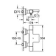Смеситель для ванны GROHE GROHTHERM CUBE 34497000, хром - изображение 2