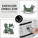Качалка-каталка Hauck 1st Rocker 3 в 1 Fox Green (80500-2) - изображение 6
