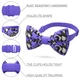 Бабочка Bow Tie House фиолетовая Веселый Скунс 10378 - изображение 2