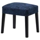 Табурет IKEA SAKARIAS чорний/Kvillsfors (594.177.23) - зображення 1