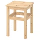 Табурет IKEA ODDVAR сосна (202.493.30) - зображення 1