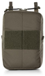 Подсумок универсальный 5.11 Tactical Flex 6 x 9 Vertical Pouch 56658-186 Серо-зеленый (2000980542659) - изображение 2