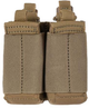 Підсумок для магазинів 5.11 Tactical Flex Double Pistol Mag Pouch 2.0 56669-134 Бежевий (2000980574872) - зображення 1