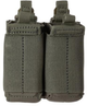 Підсумок для магазинів 5.11 Tactical Flex Double Pistol Mag Pouch 2.0 56669-186 Сіро-зелений (2000980574889) - зображення 2