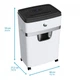 Измельчитель документов HP 2805 OneShred 18CC A4 80gх18 листов 4х35 25л - изображение 5